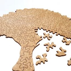 Eik Houten Legpuzzel Voor Volwassenen | Jigsaw | Gemaakt In Nederland | Pure Wood Puzzles By Kaboomlaser -Puzzels Verkoop 550x550 198