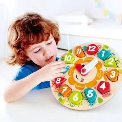 Hape Klok- En Vormenpuzzel -Puzzels Verkoop 550x550 202