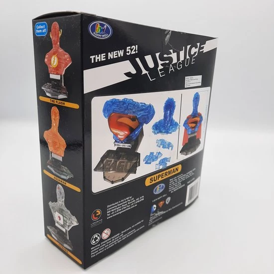 Happy Well Marvel - DC Comics - 3D Puzzel - Superman - Figuur - Beeld (Cristal - 72 Puzzel Stukjes) 6 Happy Well Marvel - DC Comics - 3D Puzzel - Superman - Figuur - Beeld (Cristal - 72 Puzzel Stukjes) - Afbeelding 4