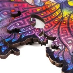 UNIDRAGON Houten Puzzel Dier - Uitstralende Wasbeer - 281 Stukjes - King Size 30x40 Cm -Puzzels Verkoop 550x550 59