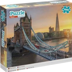 Grafix Puzzel 1000 Stukjes Volwassenen | Thema London | Afmeting 50 X 70 CM | Legpuzzel | Tower Bridge 15 Grafix Puzzel 1000 Stukjes Volwassenen | Thema London | Afmeting 50 X 70 CM | Legpuzzel | Tower Bridge -Puzzels Verkoop 550x554