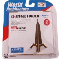 Jonotoys 3d-puzzel Eiffeltoren Klein 6-delig Brons