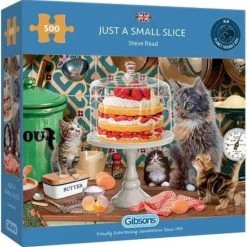 Gibsons Just A Small Slice Puzzel (500 Stukjes)