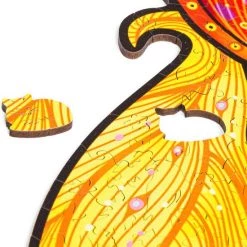 UNIDRAGON Houten Puzzel Dier - Verleidelijke Vos - 700 Stukjes - Royal Size 45x59 Cm -Puzzels Verkoop 550x557 3