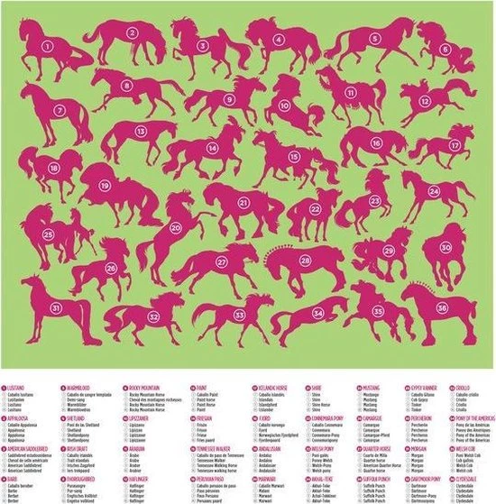 Crocodile Creek Puzzel 36 Paarden - 100 Stukjes 8 Crocodile Creek Puzzel 36 Paarden - 100 Stukjes - Afbeelding 6