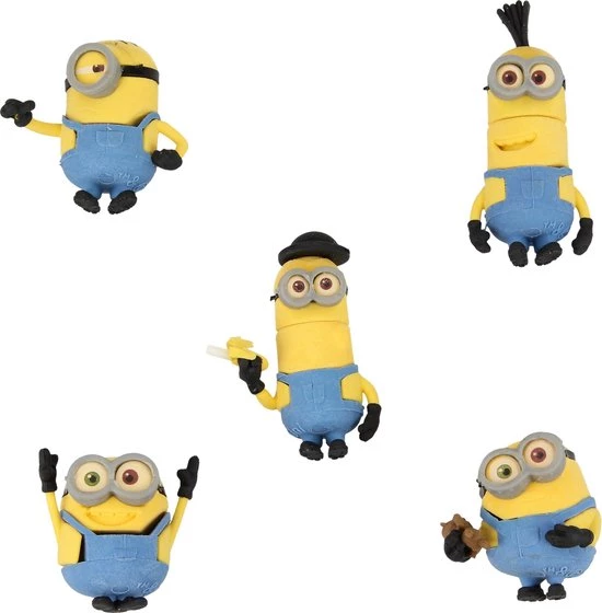 Redhart Despicable Me 3D Gummen Bouwbaar Set Van 5 Gummen – 5x5x2cm | Bouw Je Eigen Minion Gummenset | Kindergummen En Schoolspullen | Tekenspullen 3 Redhart Despicable Me 3D Gummen Bouwbaar Set Van 5 Gummen – 5x5x2cm | Bouw Je Eigen Minion Gummenset | Kindergummen En Schoolspullen | Tekenspullen