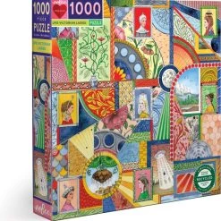 Eeboo UFO Victorian Ladies Puzzel 1000 Stukjes