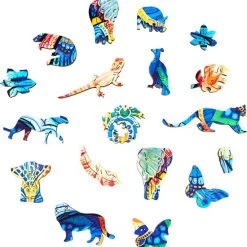 UNIDRAGON Houten Puzzel Dier - Eeuwige Olifant - 194 Stukjes - Medium 34x26 Cm -Puzzels Verkoop 550x568