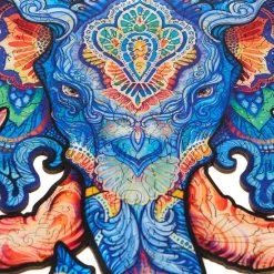 UNIDRAGON Houten Puzzel Dier - Eeuwige Olifant - 194 Stukjes - Medium 34x26 Cm -Puzzels Verkoop 550x578 10