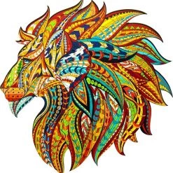 Wincent Houten Puzzel - Leeuw