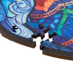 UNIDRAGON Houten Puzzel Dier - Eeuwige Olifant - 194 Stukjes - Medium 34x26 Cm -Puzzels Verkoop 550x578 8