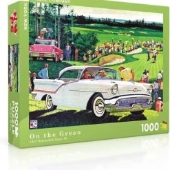 Puzzels Verkoop 3 The New York Puzzle Company New York Puzzle Company Puzzel General Moters On The Green 1000 Stukjes