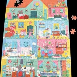 Mouse In A House Puzzel 300st - Rex London 6 Mouse In A House Puzzel 300st - Rex London -Puzzels Verkoop 550x609