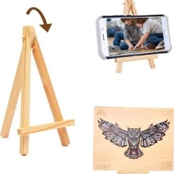 Brickkies®, Wijze Uil, Wise Owl, Jigsaw Puzzle, Houten Puzzel, A3, Maat L, 58 X 28 Cm, 271 Stukjes 15 Brickkies®, Wijze Uil, Wise Owl, Jigsaw Puzzle, Houten Puzzel, A3, Maat L, 58 X 28 Cm, 271 Stukjes -Puzzels Verkoop 550x613 1