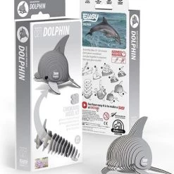 Eugy 3d-puzzel Dolfijn 7,5 X 6 Cm Grijs 25-delig -Puzzels Verkoop 550x621 1