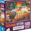 Exploding Kittens Cats Playing Chess - Puzzel - 1000 Stukjes -Puzzels Verkoop 550x623 2