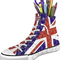 Ravensburger Sneaker Engelse Vlag - 3D Puzzel - 108 Stukjes -Puzzels Verkoop 550x623