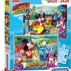Clementoni Legpuzzel Mickey And The Roadsters Racers 40 Stukjes -Puzzels Verkoop 550x636