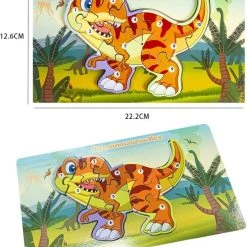 Melloniki Houten Dinosaurus Puzzel - Tyrannosaurus Rex 8 Melloniki Houten Dinosaurus Puzzel - Tyrannosaurus Rex -Puzzels Verkoop 550x651 1