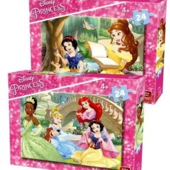 King Disney Princesses Puzzel 24 Stukjes 2 Varianten -Puzzels Verkoop 550x651