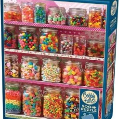 Cobble Hill Puzzel Candy Shelf - 500 Stukjes -Puzzels Verkoop 550x684 1
