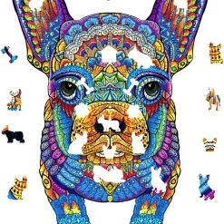 Brickkies®,Franse Bulldog, Jigsaw Puzzel, Houten Puzzel, A3, Maat L, 42 X 28 X 29 Cm, 294 Stukjes, Kijk Voor Verschillende Afbeeldingen. 10 Brickkies®,Franse Bulldog, Jigsaw Puzzel, Houten Puzzel, A3, Maat L, 42 X 28 X 29 Cm, 294 Stukjes, Kijk Voor Verschillende Afbeeldingen. -Puzzels Verkoop 550x700