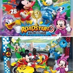 Clementoni Legpuzzel Mickey And The Roadsters Racers 40 Stukjes -Puzzels Verkoop 550x712 2