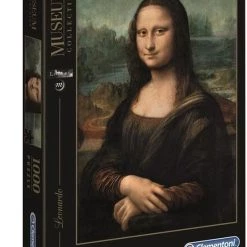 Clementoni Puzzels Voor Volwassenen - Leonardo Da Vinci - Gioconda - Museum Puzzel 1000 Stukjes, 14-99 Jaar - 31413 -Puzzels Verkoop 550x724 2