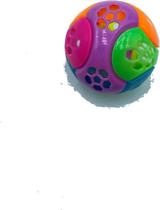 CMC 25x Gekleurde Mini 3D Puzzel Bal - 4 CM - Uitdeelcadeautje Traktatie Kinderfeestje 4 CMC 25x Gekleurde Mini 3D Puzzel Bal - 4 CM - Uitdeelcadeautje Traktatie Kinderfeestje - Afbeelding 2