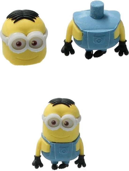 Redhart Despicable Me 3D Gummen Bouwbaar Set Van 5 Gummen – 5x5x2cm | Bouw Je Eigen Minion Gummenset | Kindergummen En Schoolspullen | Tekenspullen 11 Redhart Despicable Me 3D Gummen Bouwbaar Set Van 5 Gummen – 5x5x2cm | Bouw Je Eigen Minion Gummenset | Kindergummen En Schoolspullen | Tekenspullen - Afbeelding 9