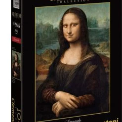 Clementoni Puzzels Voor Volwassenen - Leonardo Da Vinci - Gioconda - Museum Puzzel 1000 Stukjes, 14-99 Jaar - 31413 -Puzzels Verkoop 550x729