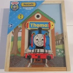 Thomas De Trein - 4 Houten Knooppuzzels
