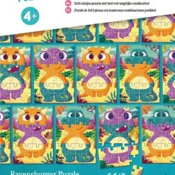 Ravensburger Mix & Match Puzzel Schattige Dino´s - Legpuzzel - 3x24 Stukjes -Puzzels Verkoop 550x737