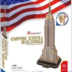 CubicFun 3D Puzzel Empire State Building 55 Stukjes