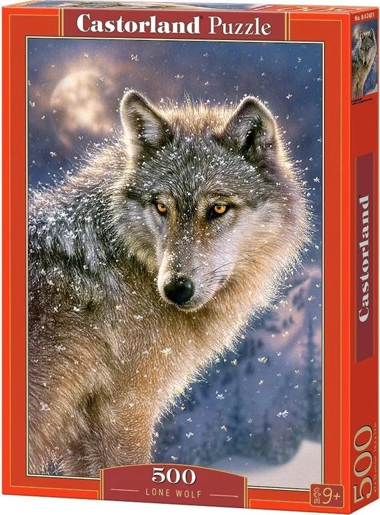 Castorland Lone Wolf - 500 Stukjes 3 Castorland Lone Wolf - 500 Stukjes